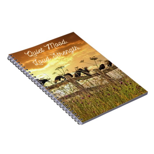 Notebook for When You Just Need to Feel Strong  ノートブック (右側)