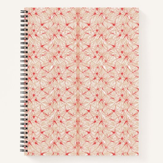 Notebook Journal | 幾何学模様 – デラックススパイラル ノートブック (正面)