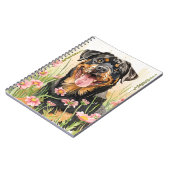  Notebook / Journal – Rottweiler Notebook ノートブック (左側)