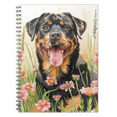  Notebook / Journal – Rottweiler Notebook ノートブック (正面)