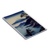 Notebook - Lake, Pine and Mountain - Japan ノートブック (右側)
