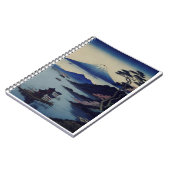Notebook - Lake, Pine and Mountain - Japan ノートブック (左側)