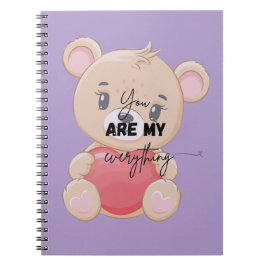 Notebook | lovers gifts | gifts idea | bear design ノートブック