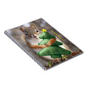 Notebook Mr Bickles The Squirrel 6.5 x 8.75インチ ノートブック (右側)