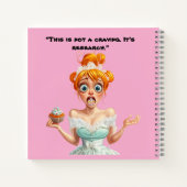Notebook. My recipe book. With humor. ノートブック (裏面)