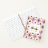 Notebook Name Magic Academy Wizard School Pink ノートブック (内部)