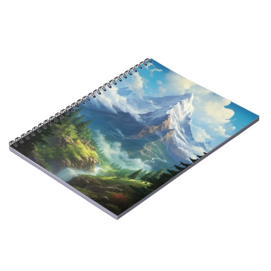 notebook nature, Nature-Inspired Creativity. ノートブック (左側)