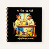 Notebook Personalized Jesus Prayer Journal faith ノートブック (正面)