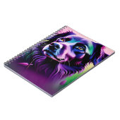 Notebook - Purple Dog ノートブック (左側)