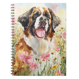 Notebook – Saint Bernard Dog Lover Journal ノートブック