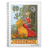 Notebook: Strength (Mouse Tarot) ノートブック (正面)