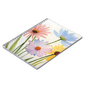 Notebook. Wild Flowers  ノートブック (左側)