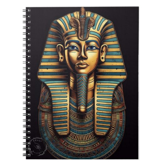 Notebook with a pharaonic cover ノートブック (正面)