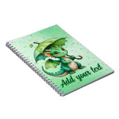 Notebook with Baby Dragon Art ノートブック (右側)