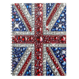 Notebook with British Colors抽象デザイン ノートブック