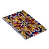 Notebook with Colombia Colors抽象デザイン ノートブック (右側)