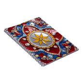 Notebook with Columbia Colors抽象デザイン ノートブック (右側)