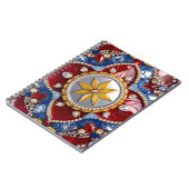 Notebook with Columbia Colors抽象デザイン ノートブック (左側)