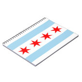 Notebook with Flag of Chicago, Illinois州 ノートブック (左側)