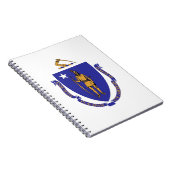 Notebook with Flag of Massachusetts州 ノートブック (右側)
