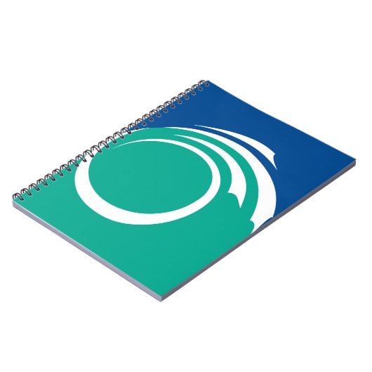 Notebook with Flag of Ottawa, Canada ノートブック (左側)