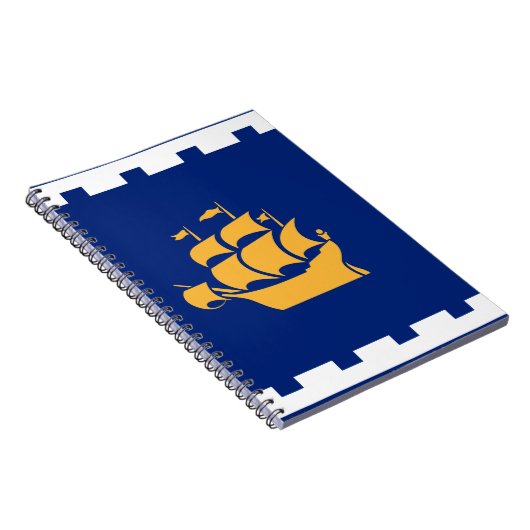 Notebook with flag of Quebec City ノートブック (右側)