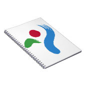 Notebook with Flag of Seoul, South Korea ノートブック (右側)