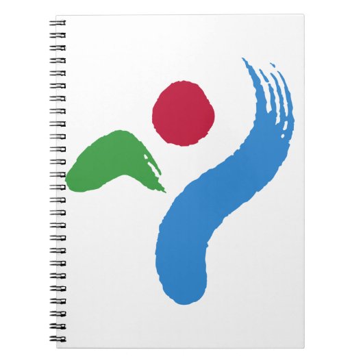 Notebook with Flag of Seoul, South Korea ノートブック (正面)