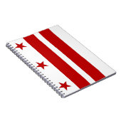 Notebook with Flag of Washington DC ノートブック (右側)