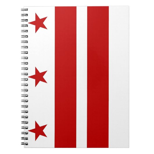 Notebook with Flag of Washington DC ノートブック (正面)