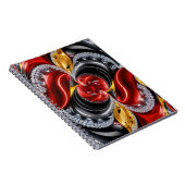 Notebook with German Colors抽象デザイン ノートブック (右側)