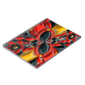 Notebook with Germany Colors抽象デザイン ノートブック (左側)