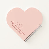 Notebook with swans ノートブック (裏面)