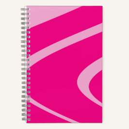Notebook with swirls ノートブック