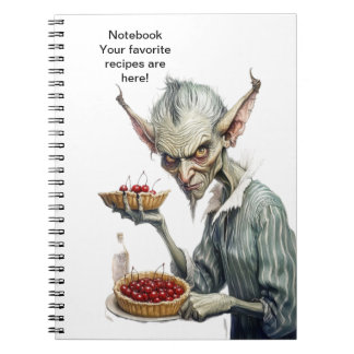 Notebook. Your favorite recipes are here! ノートブック
