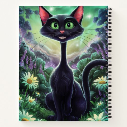 Notebooks Cute Cat 01 ノートブック (裏面)