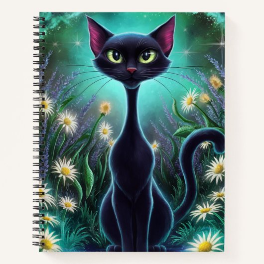 Notebooks Cute Cat 02 ノートブック (正面)