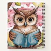 Notebooks Cute owl ノートブック (裏面)