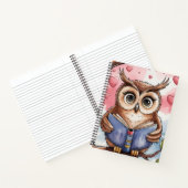 Notebooks Cute owl ノートブック (内部)
