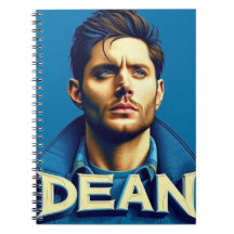 Notebooks Dean su fondo blu