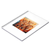 Notebooks - Five Lion Cubs Artwork ノートブック (左側)