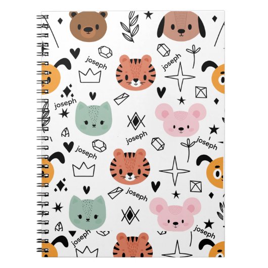 Notebooks for Kindergarten – Spiral Notebook ノートブック (正面)