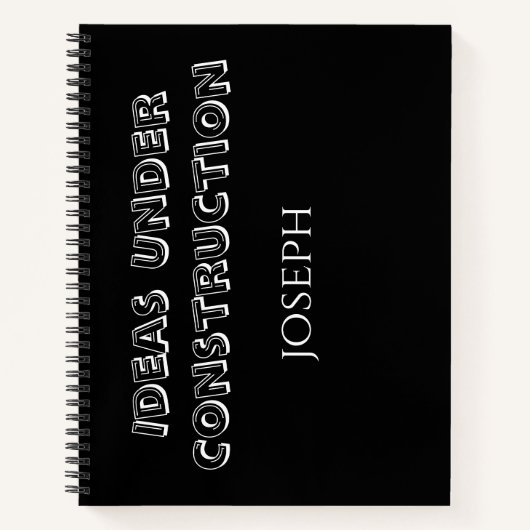 Notebooks with Spiral – Hardcover Spiral Notebook ノートブック (正面)