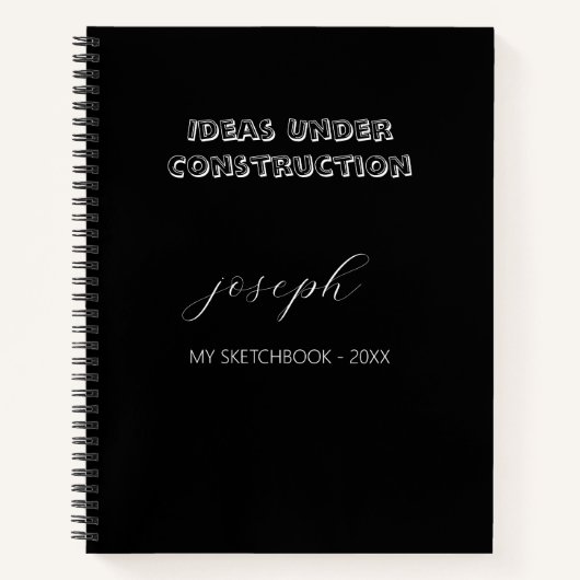 Notebooks with Spiral – Hardcover Spiral Notebook ノートブック (正面)