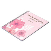 Notebooks with the text of the year 2024 ノートブック (左側)