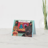 Notecardそれは私がちょうどmortgaを支払う猫の家です カード (正面)