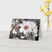 NOTECARDの~のアーモンドの花 カード (黄色い花)