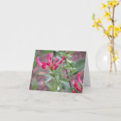 notecardのpinkflower カード (黄色い花)