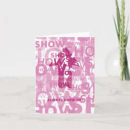 Notecardを「」現れて下さい カード