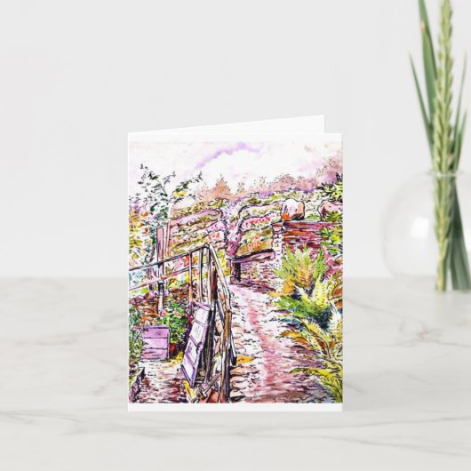 Notecardヴィンテージのイラストレーションベアトリックスの陶工10 カード (正面)